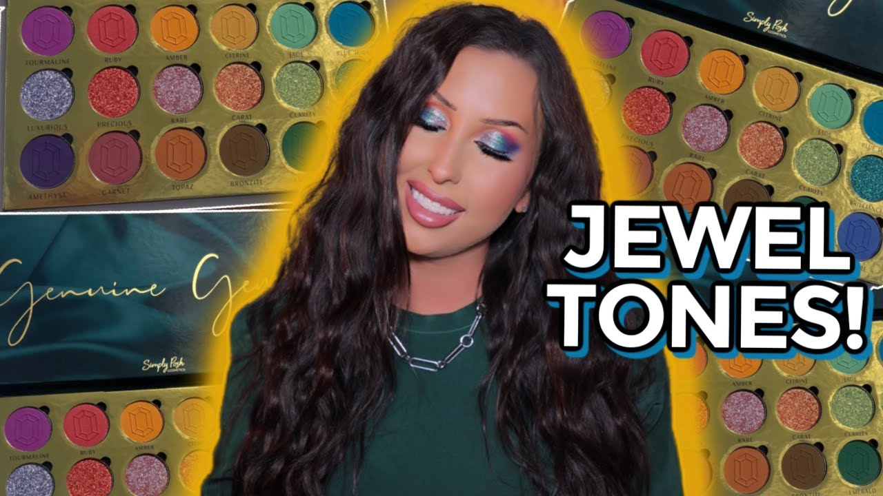 GENUINE GEMS Palette Tutorial & Swatches | Simply Posh Cosmetics