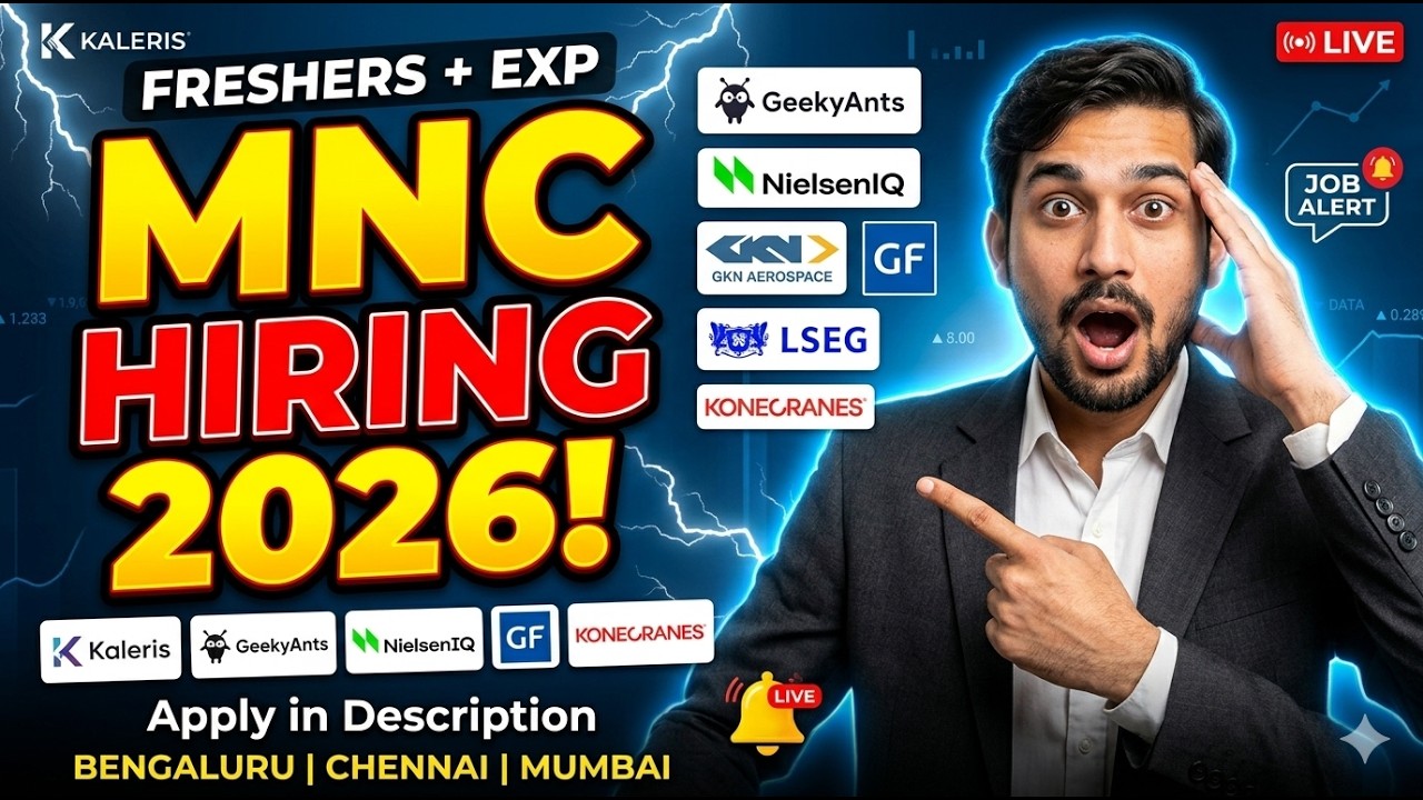 Latest IT & MNC Jobs 2026 | Chennai, Bangalore & Mumbai | Freshers & Experienced | India&rsquo;s Jobee