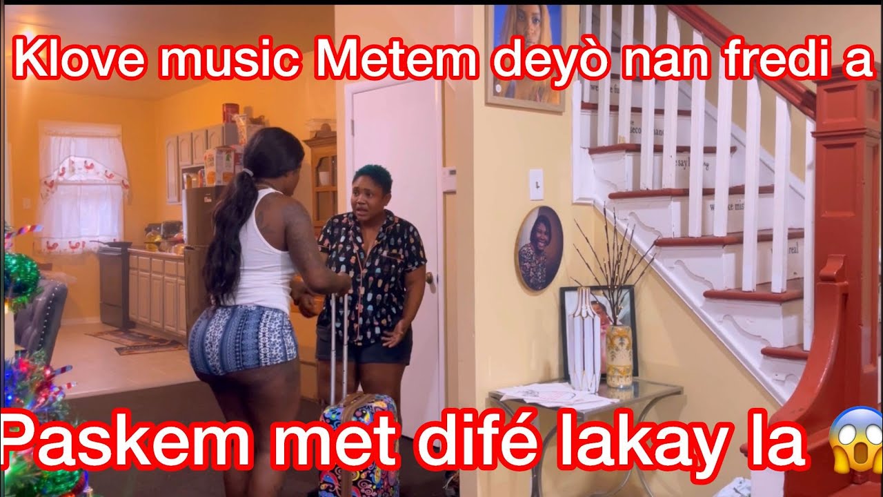 Klovemusic met tachiecoolkologet deyò lakay li nan fredi paskel met dife andedan lakay li 😱| prank|