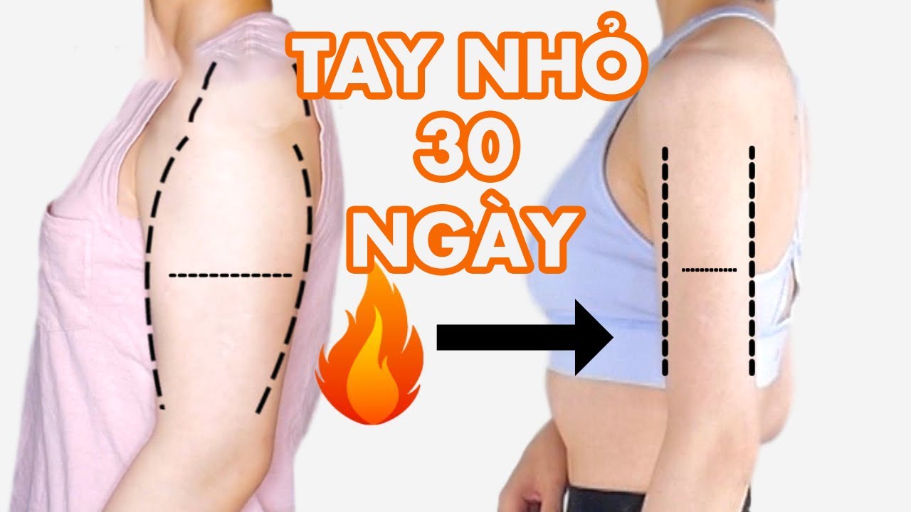 8 Ph&uacute;t Tập Luyện GIẢM MỠ BẮP TAY Sau 30 Ng&agrave;y Cho Người Mới Bắt Đầu