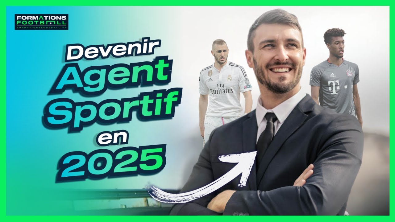 Comment devenir AGENT SPORTIF dans le foot ? | Salaire, rôle, formation …