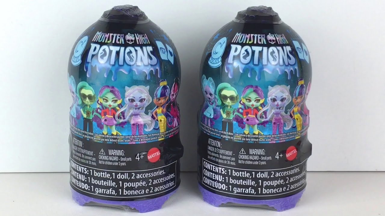 Monster High Potions СЕРИЯ 2 Мини-кукол Potion Reveal✨ Распаковка и обзор