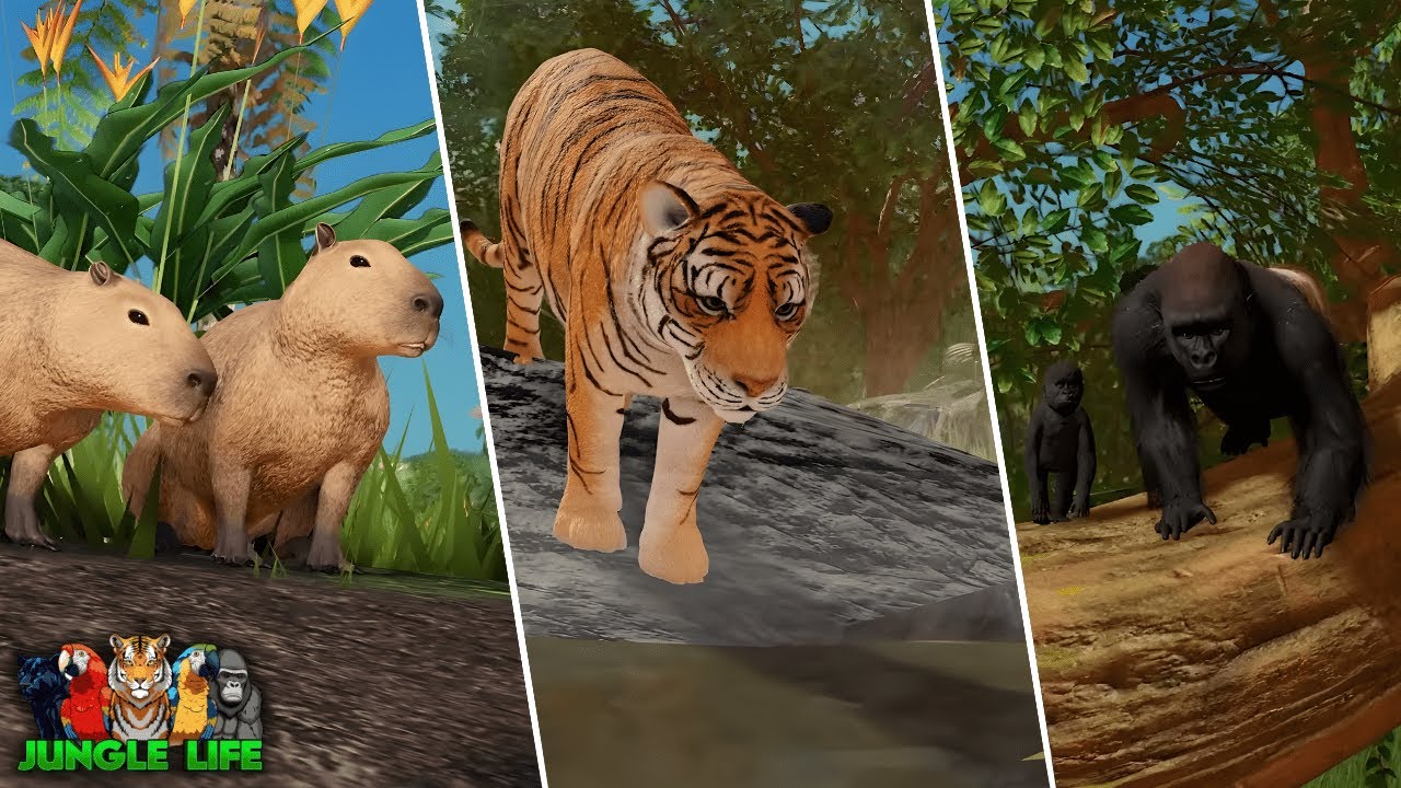 NEW Jungle Life Game Releasing in ⏐ ROBLOX 🐒🌴