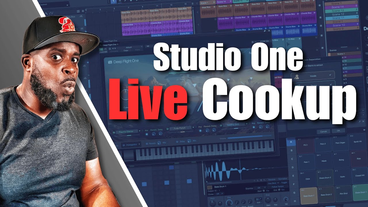 Studio One Pro 7.2 (Hip Hop) Live Cook Up & Chatting 🔥