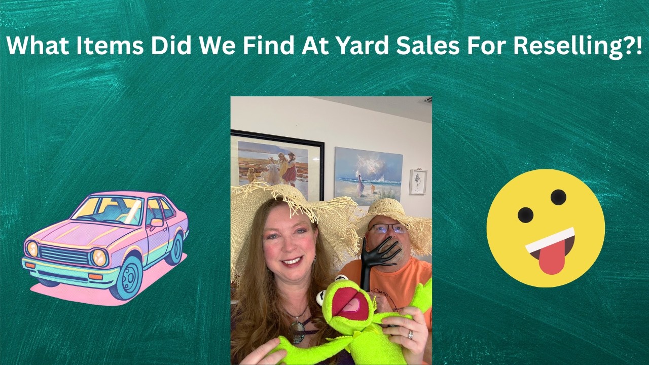 What Items Did We Find At Yard Sales For Reselling? #reseller #resellercommunity #yardsalefinds