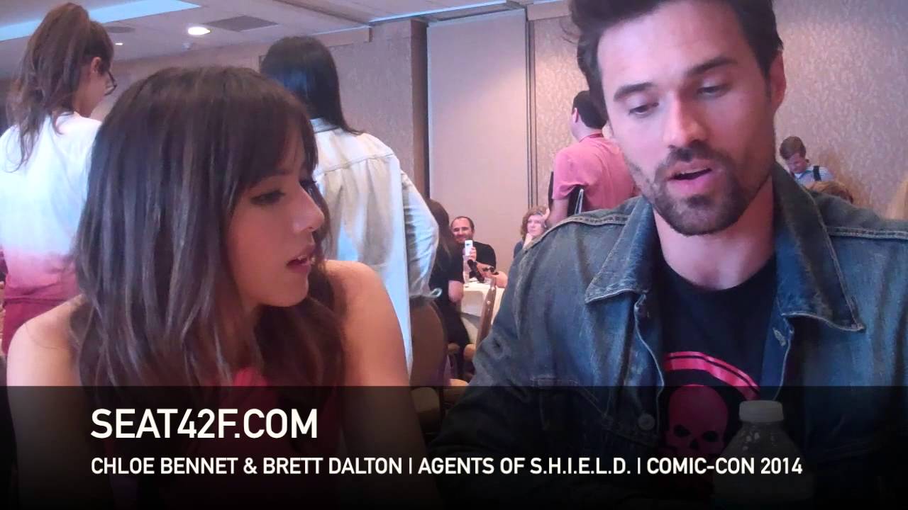 Chloe Bennet & Brett Dalton AGENTS OF SHIELD Interview San Diego Comic Con 2014
