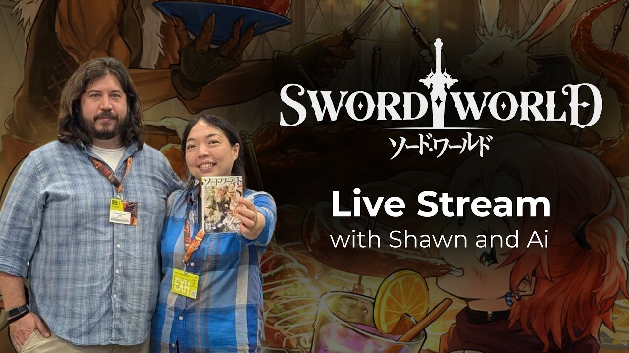Livestream with Shawn and Ai | Sword World, En-nichi, and Crowdfunding