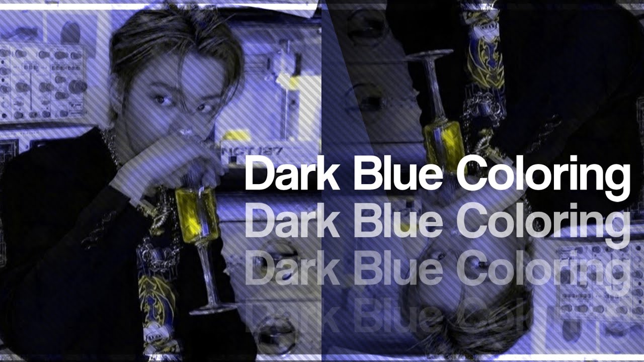 dark blue coloring || alight motion