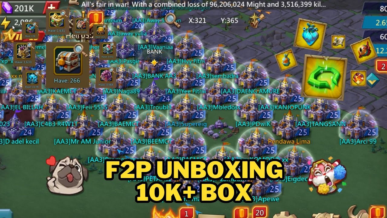 100% F2P РАСПАКОВКА 10K++ BOX ОТ CONTENT CREATOR TURF | ЧАСТЬ 3 | ЛОРДС МОБИЛЬ