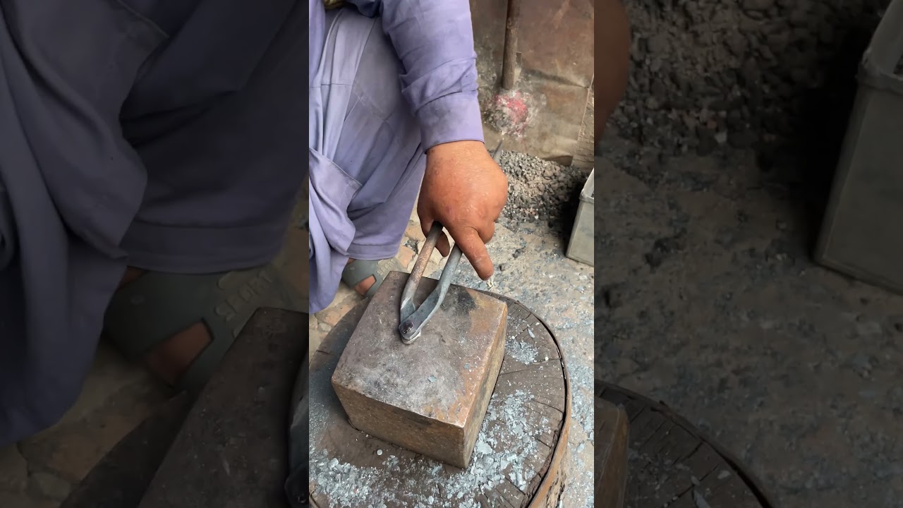 Compass Divider Riveting Process | Precision Tool Assembly   #shorts
