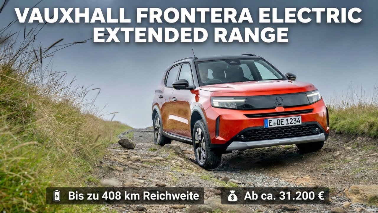 2026 Vauxhall Frontera Electric Extended Range Kanyon Orange