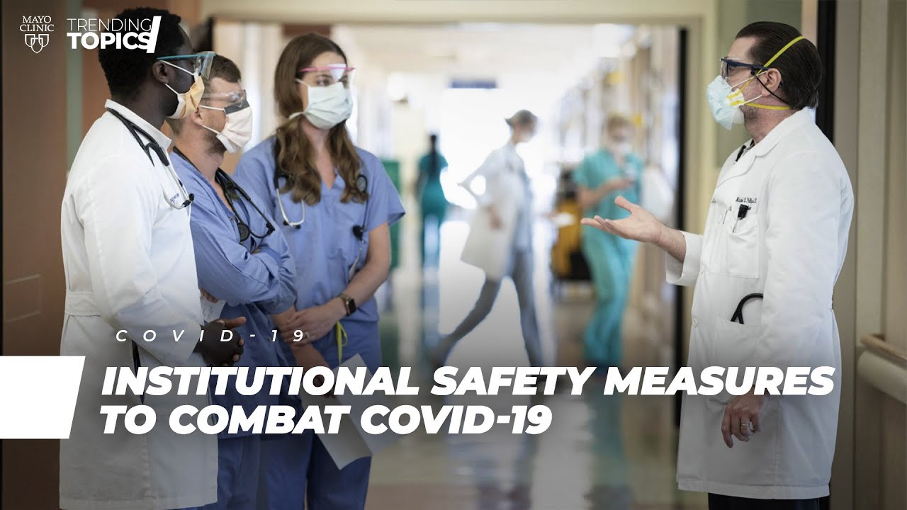 Institutional Safety Measures to Combat COVID-19 | Full Video