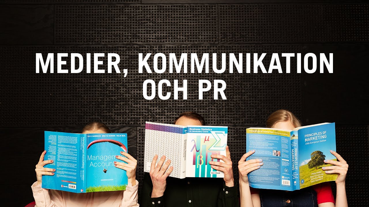 Medier, kommunikation och PR – Programpresentation, Örebro universitet