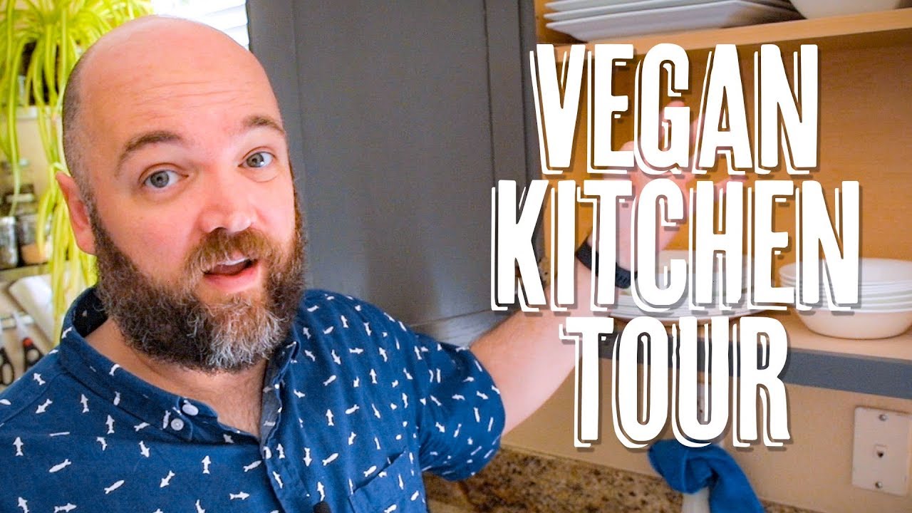 NEW Vegan Kitchen, Pantry and Office Tour + Mason Jar Storage System