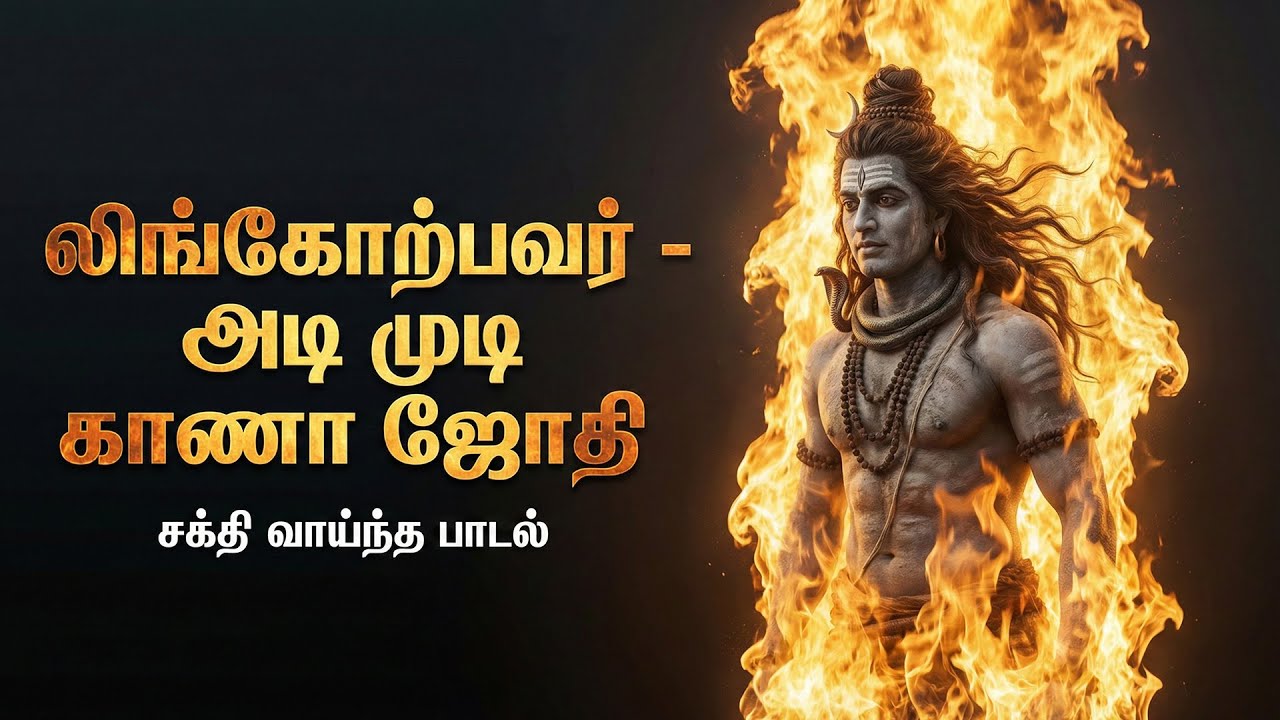 லிங்கோற்பவர் - அடி முடி காணா ஜோதி | சக்தி வாய்ந்த சிவன் பாடல் | Lingothbavar Song | Nive's Divine