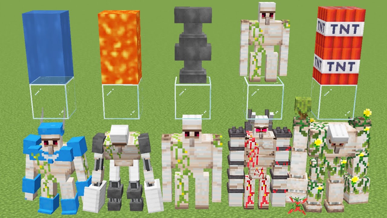 WHICH ALL MINECRAFT GOLEM WILL DIE?