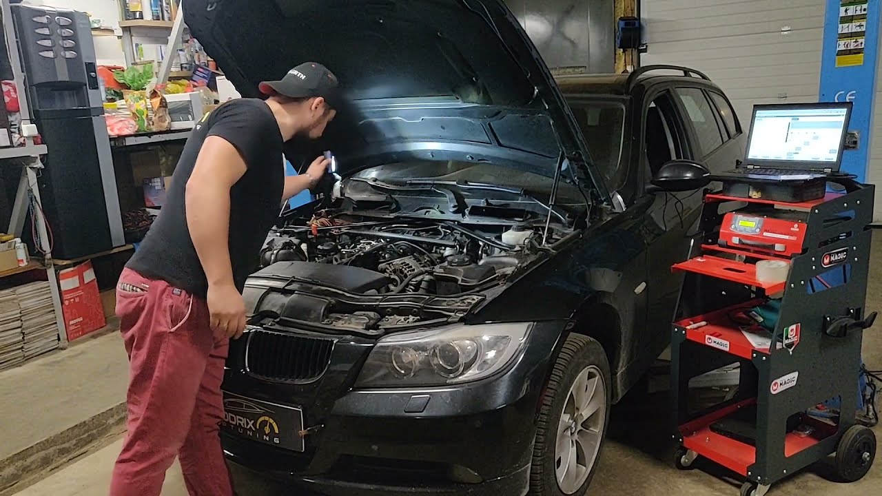 ✅ BMW 318D E91 ПРОПАЛА ТЯГА ДВИГАТЕЛЯ - аварийный режим! Ошибки (Fault codes 4СF3, 4D03, 4670)