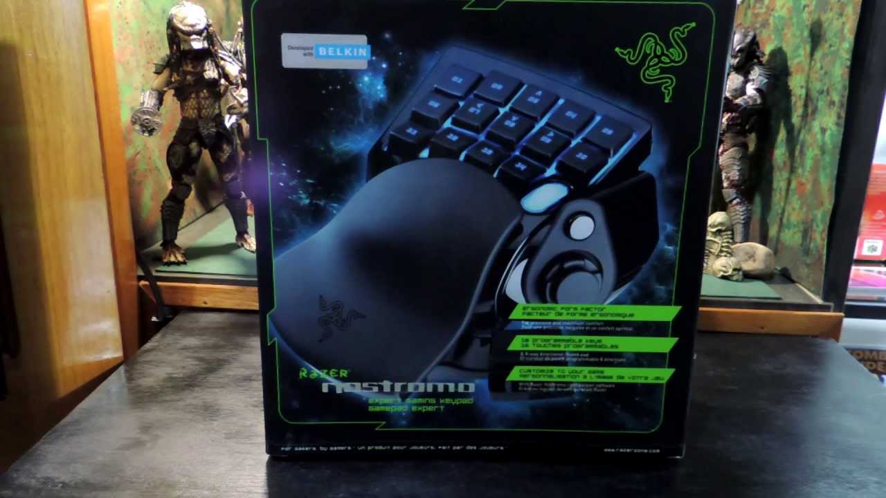 Razer Nostromo - Unboxing (PT-BR)