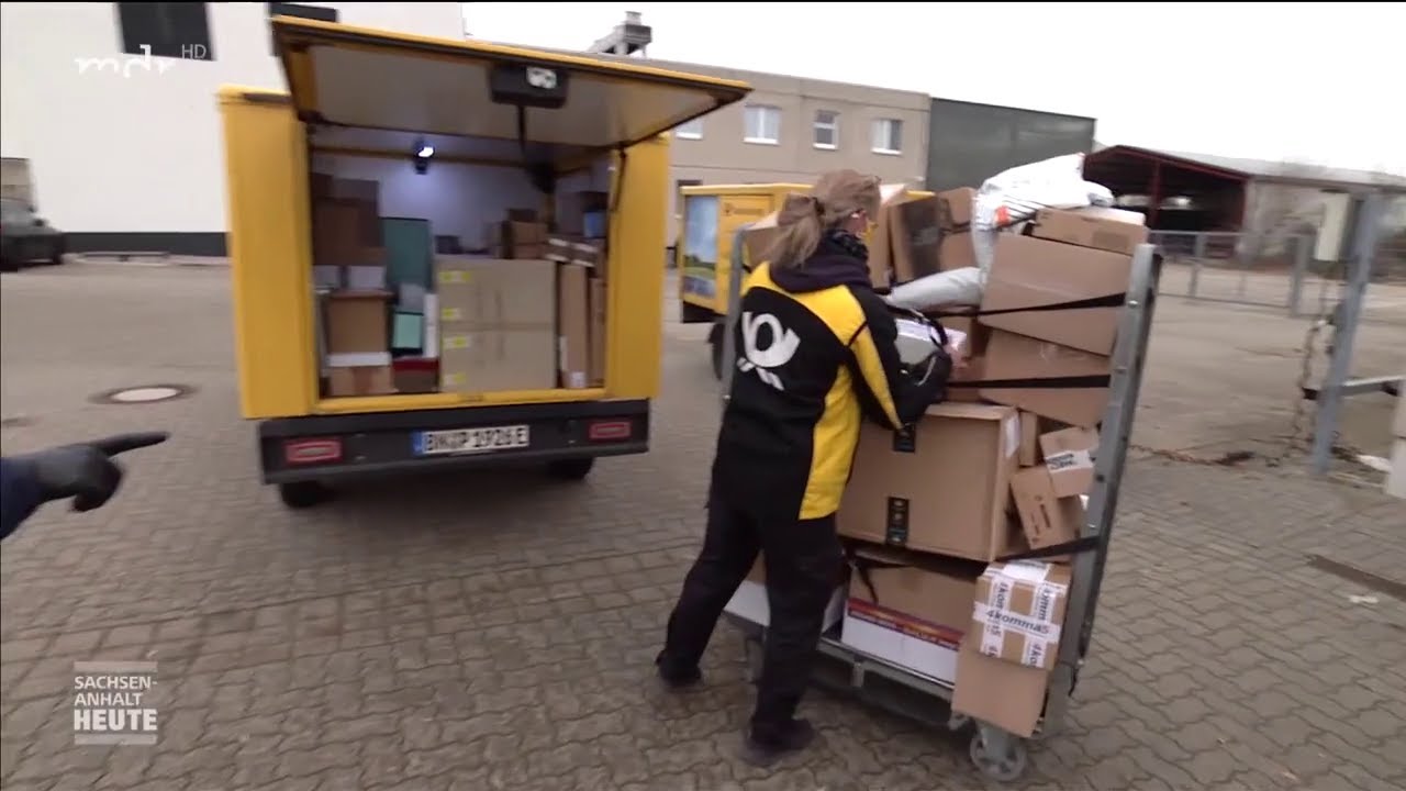 Paketzustellerin auf dem Land - Viel zu tun, aber auch viel Freude