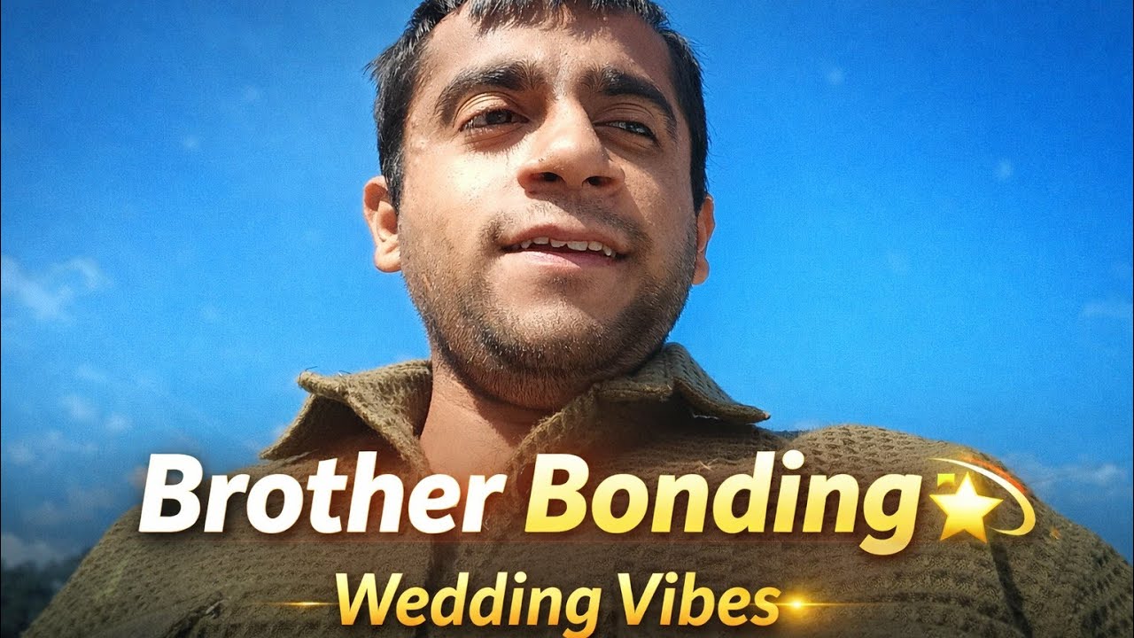 ✨ “Brother Bonding at Wedding… Pure Desi Vibes!”