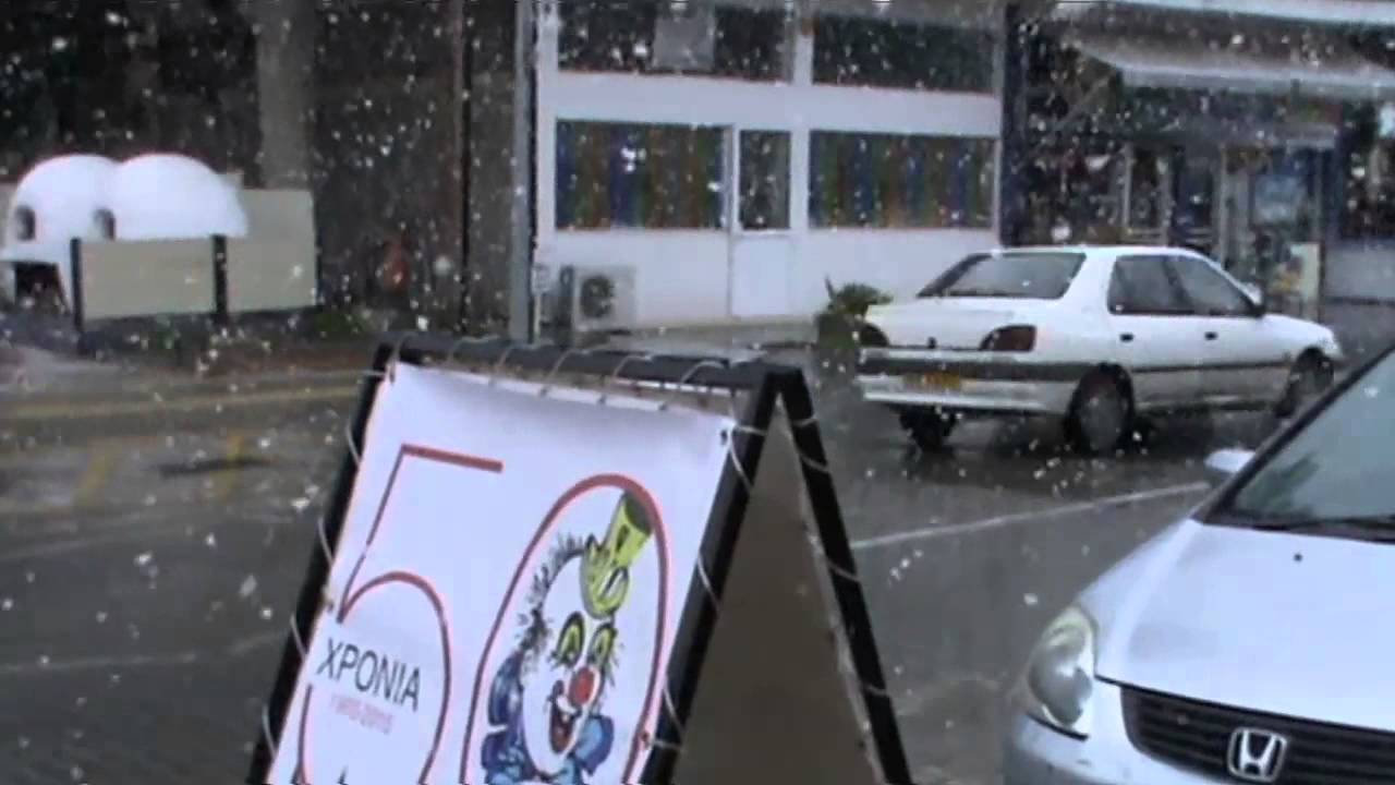 Snow in Nicosia, February 19, 2015 | Cyprus Mail