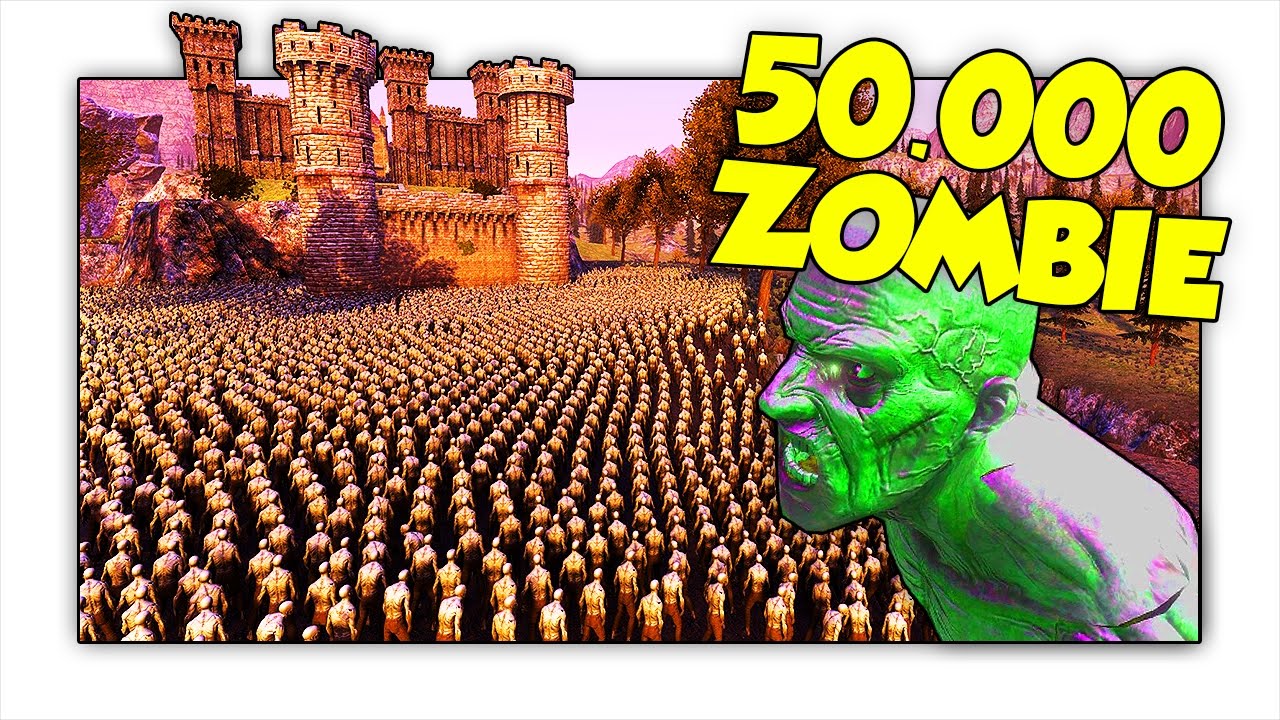 50.000 ZOMBIE ATTACCANO LA FORTEZZA FORTIFICATA! - Ultimate Epic Battle Simulator ITA (UEBS)
