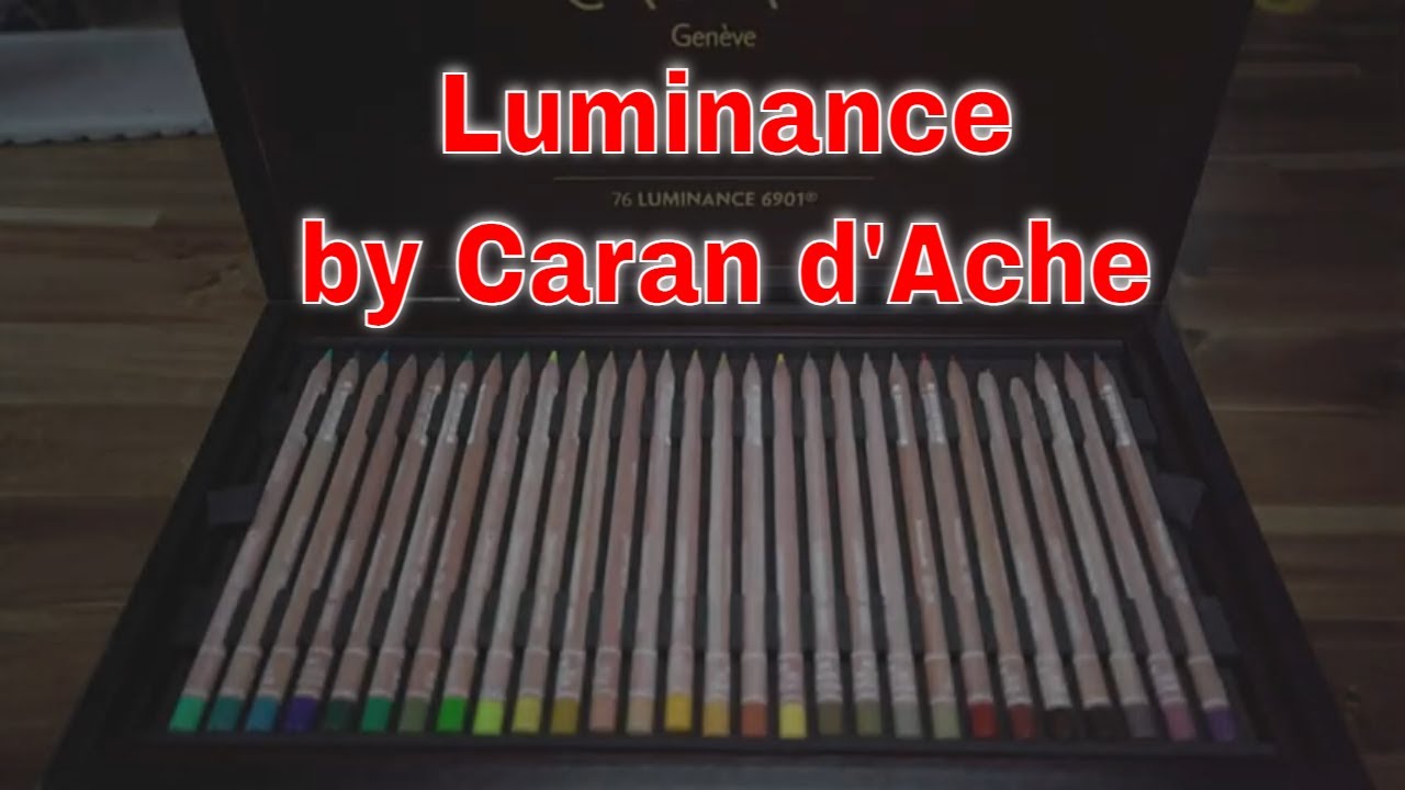 CARAN D'ACHE | LUMINANCE 6901 | WOODEN BOX SET OF 76
