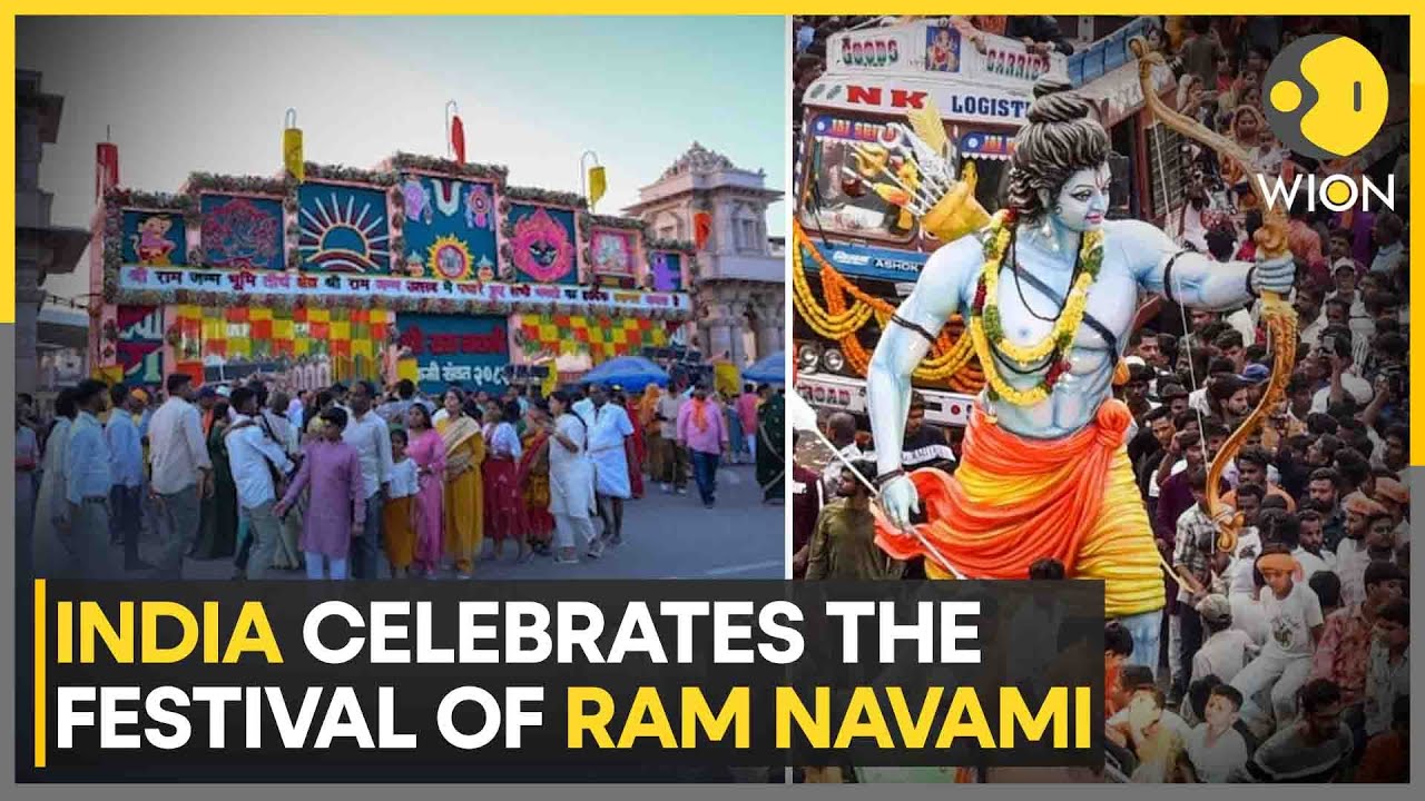 Ram Navami Celebrations Across India; Devotees Take Holy Dip In Saryu | World News | WION