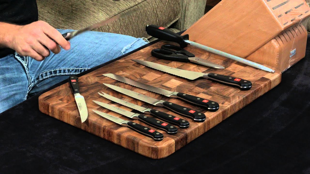 Wusthof Classic 16 Piece Knife Block Set &mdash; Review and Information.