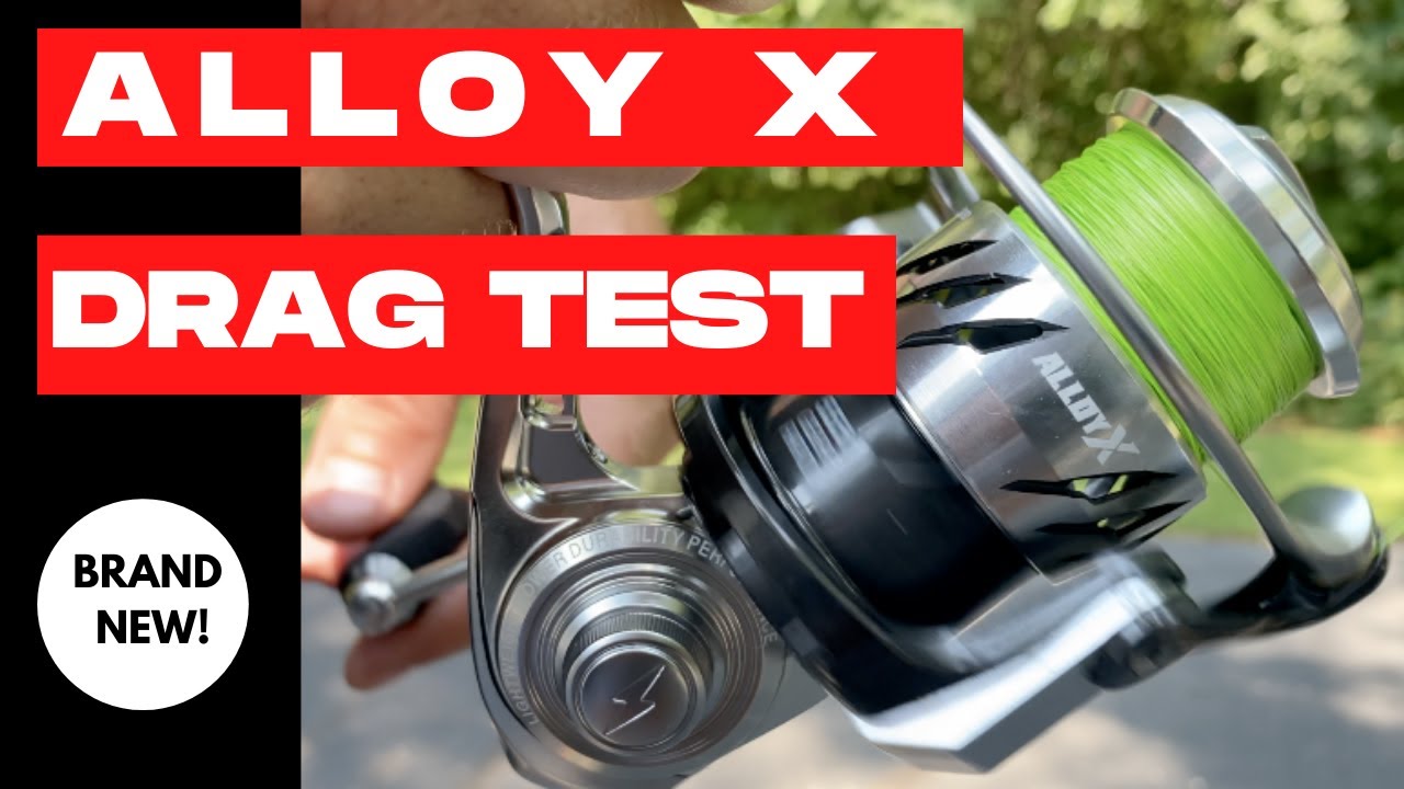 STRONGEST DRAG Piscifun Spinning Reel? ABUSE TEST | ALLOY X