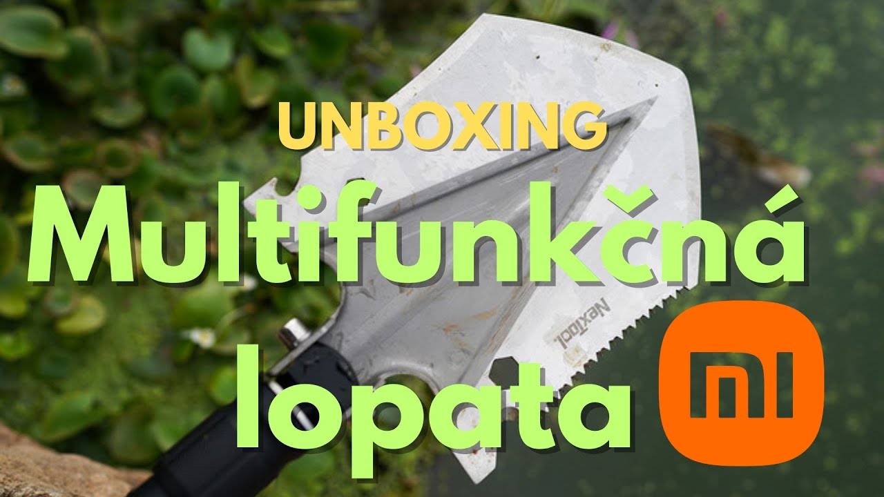 Lopatka, ktorá zvládne všetko - unboxing//Unboxing, Military Tactical Multifunctional Shovel