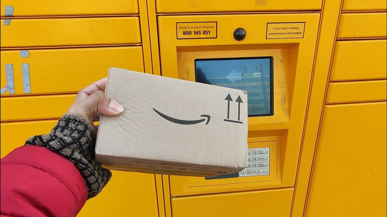 How to pickup order from Amazon Hub locker