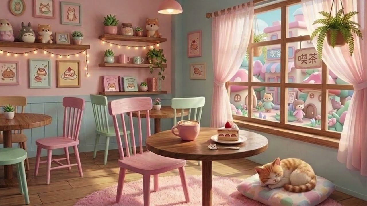 かわいいチルカフェ  Kawaii Chill Cafe 【BGM/作業用/勉強用/relaxing music】
