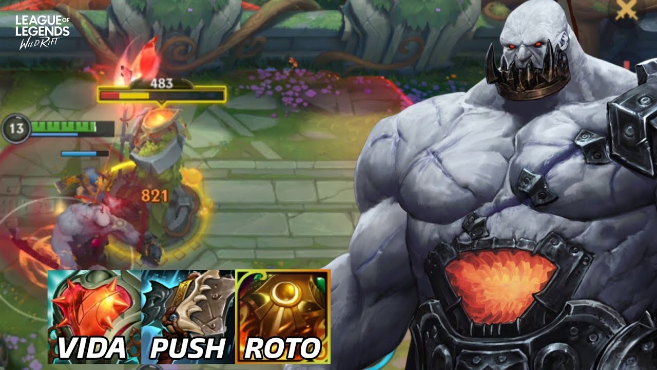 GANA SOLO TUMBANDO TORRES EN WILD RIFT 🗿