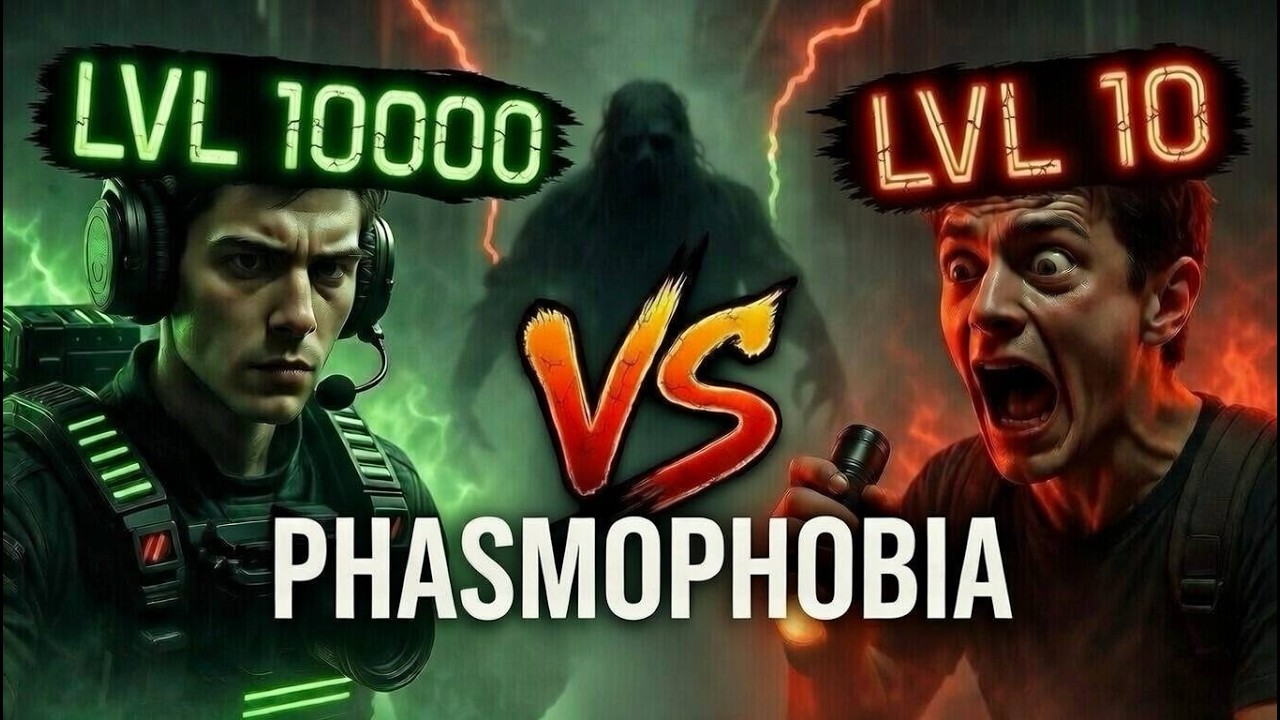 ГЕНИАЛЬНЫЙ МАГИСТР учит НОВИЧКА в PHASMOPHOBIA