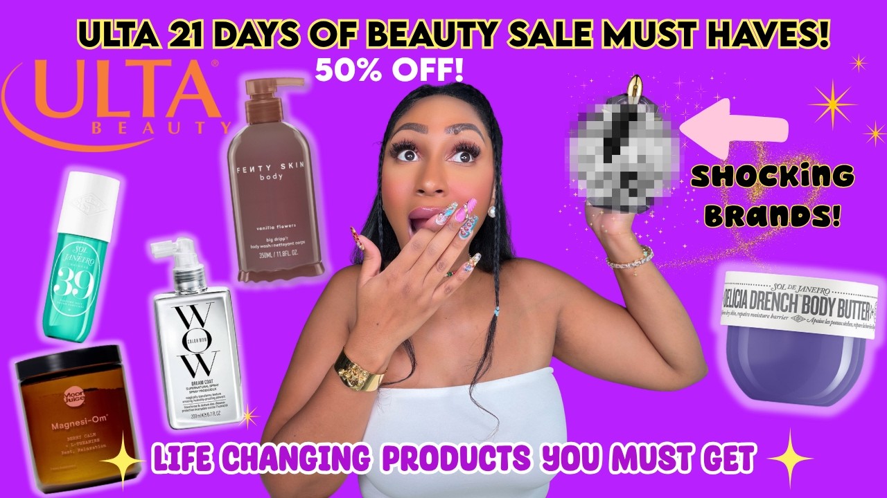 Ulta Beauty!! 🏃&zwj;♀️&zwj;➡️Run & Get these Products! 21 Days of Beauty 💄