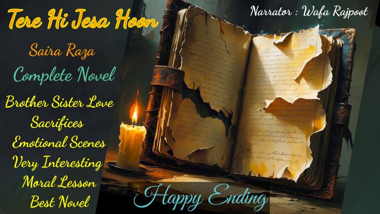 Tere Hi Jesa Hoon by Saira Raza (Complete) Moral Story | Emotional Best Novel | Happy Ending