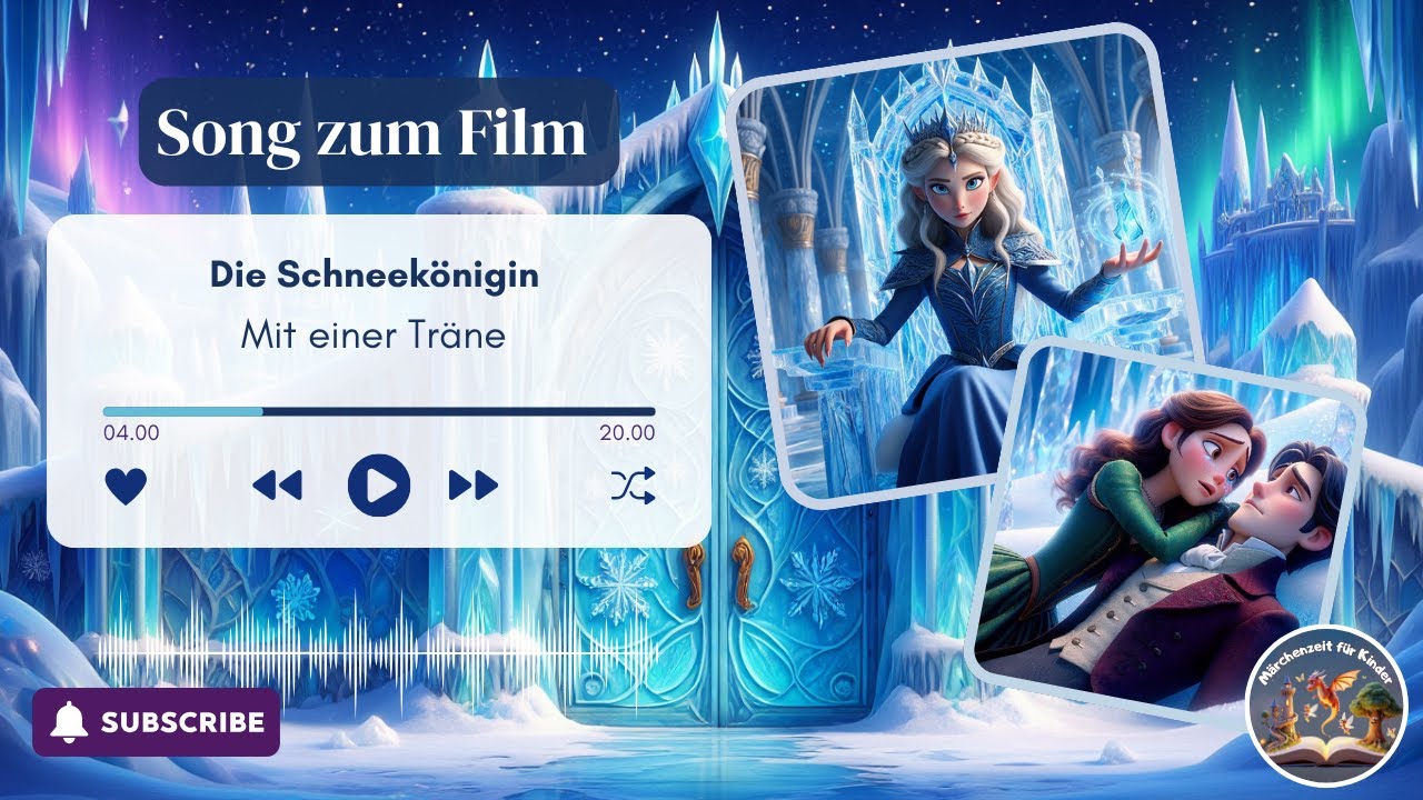 M&auml;rchenzeit f&uuml;r Kinder: Lied zum Film - Die Schneek&ouml;nigin - Mit einer Tr&auml;ne