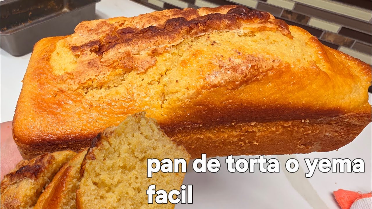 Torta esponjosa de yemas Suavecita  esponjadita extra facil💡