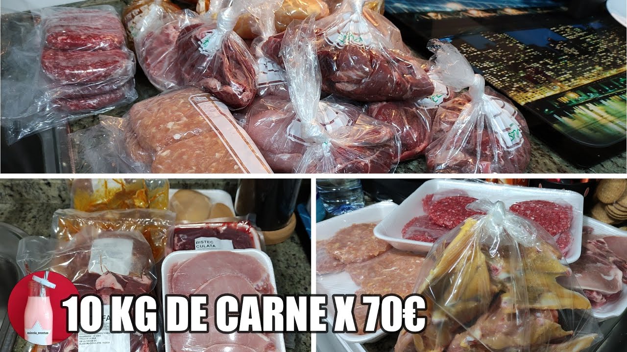 🛒SUPER LOTE 10 KG DE CARNE POR 70&euro;