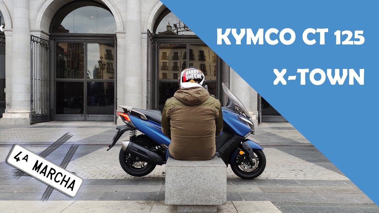 Probamos la nueva Kymco , la X-Town CT 125. ¿Un scooter Real?