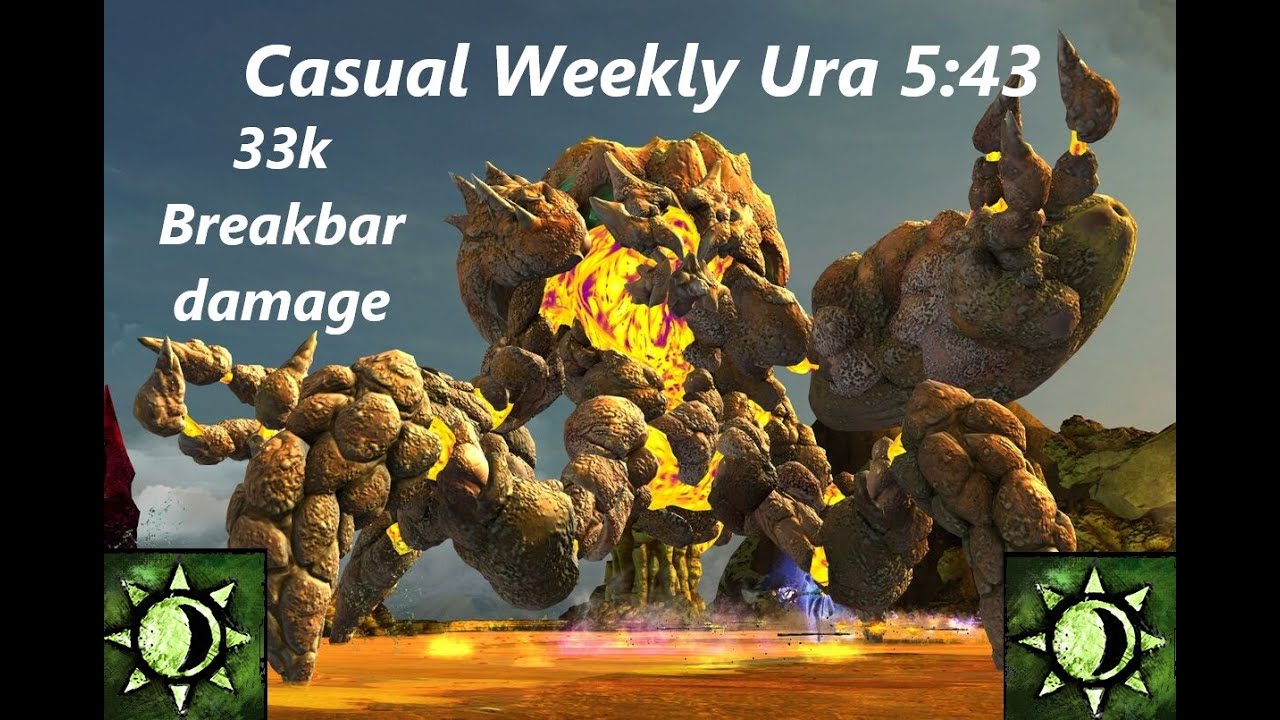 GW2 | Casual Weekly Ura | 33k CC Druid PoV