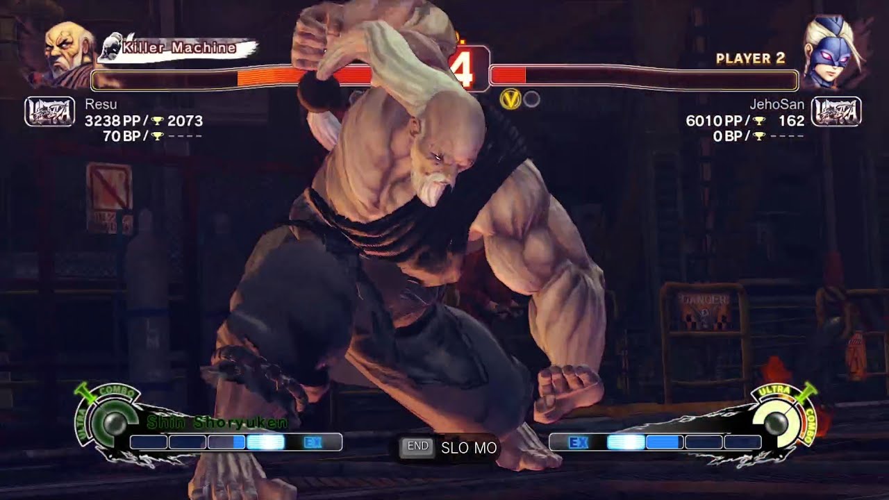 The BEST Decapre in the WORLD? JehoSan (Decapre) VS Resu (Gouken) [USF4]