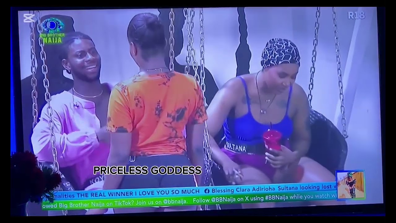 Isabella&Koyin lost in their Love shenanigans🤗 #Bbnaija No copyright infringement intended #bbnaija 