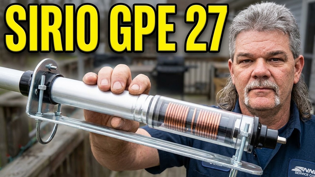 Антенна CB с заземляющей плоскостью Sirio GPE 27 5/8