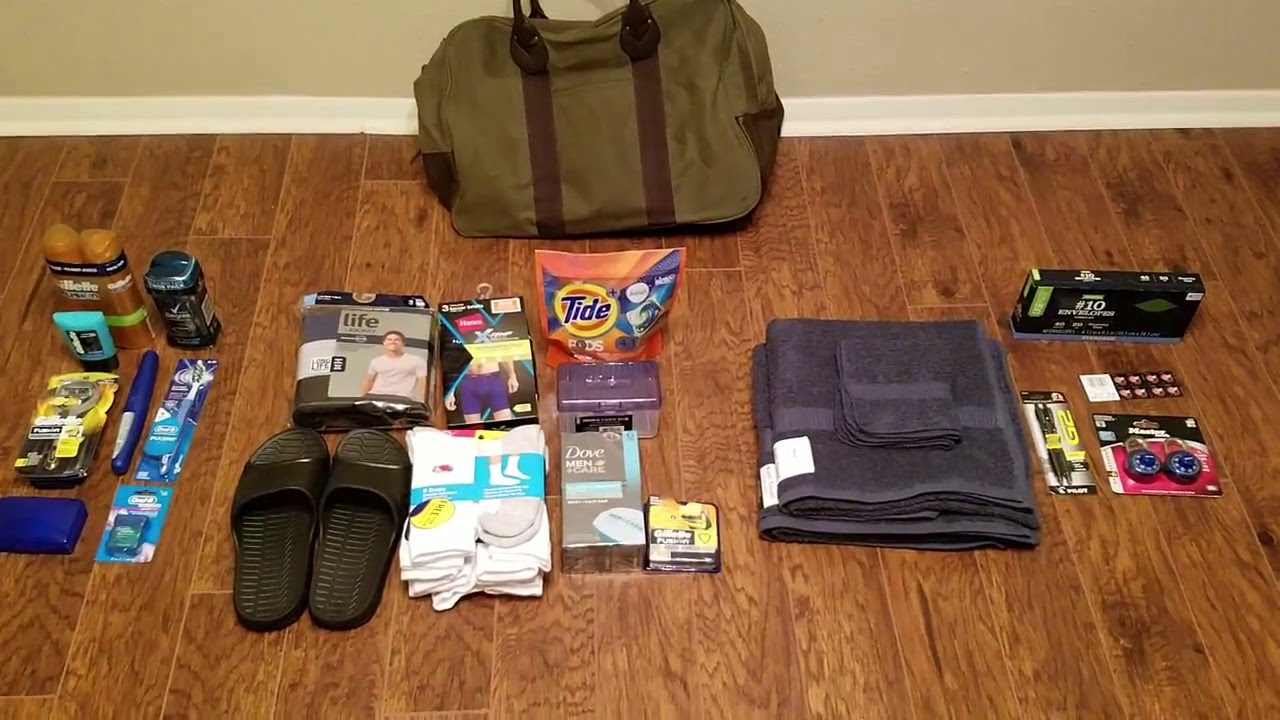 Basic Training: What to Pack