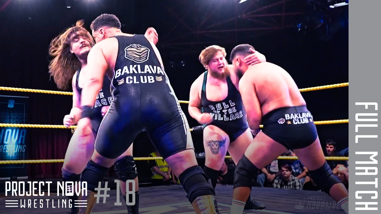 FULL MATCH — A Bite of Baklava vs. Gulyás Bros. | Tag Team Tournament (NOVA 18)