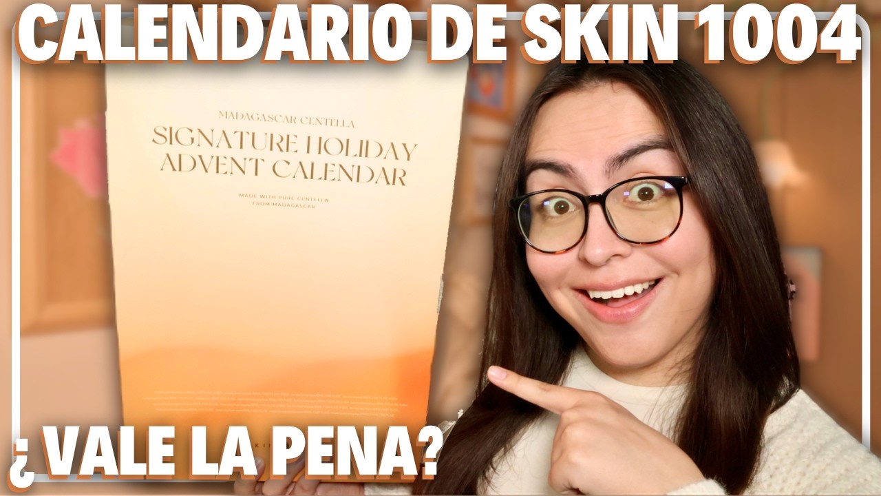 SKIN 1004 | EL MEJOR CALENDARIO DE ADVIENTO DE SKINCARE COREANO?!