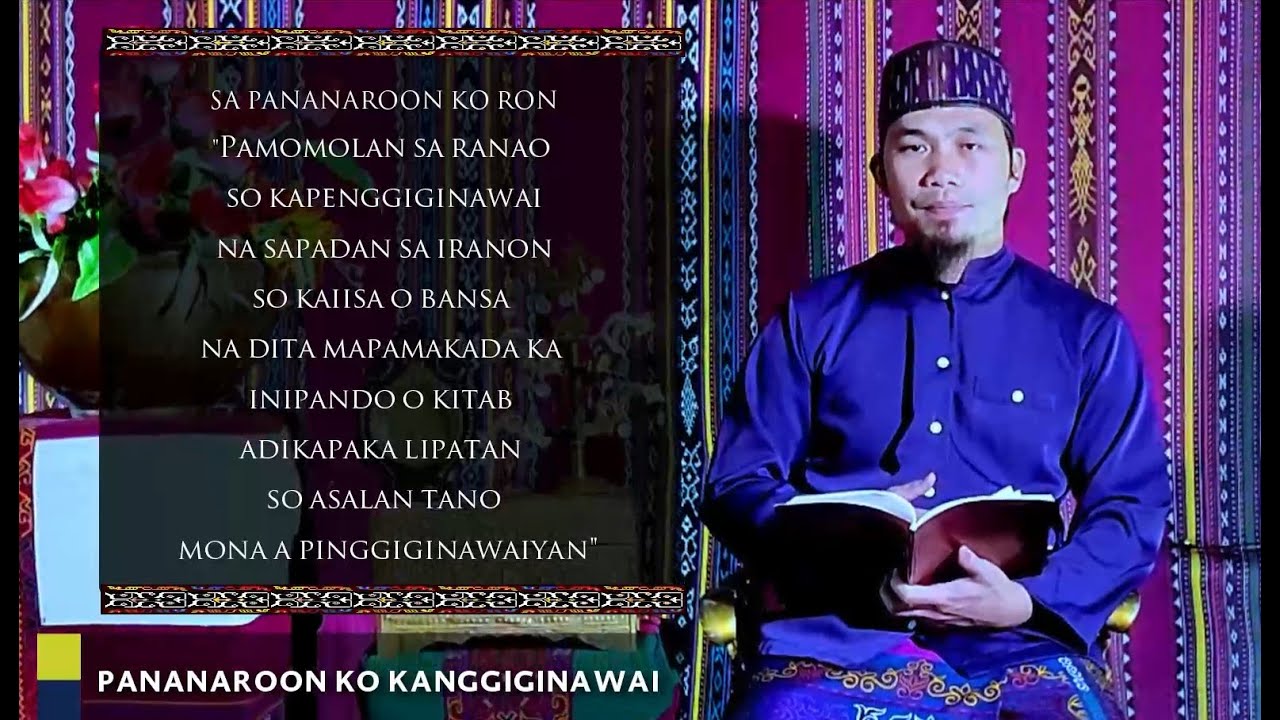 PANANAROON KO KANGGIGINAWAI ||  Sheikh Mohammad Marjan Capal