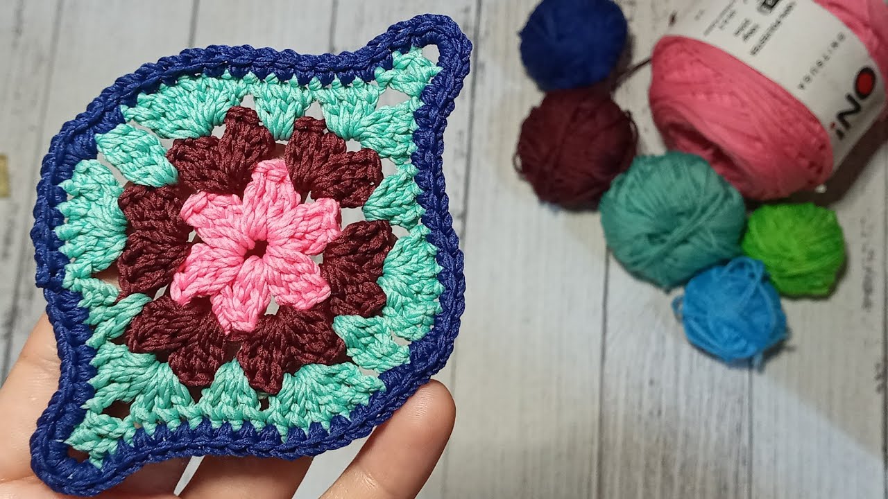 Tutorial Merajut Granny Lentera 1 Full Shape || Mystical Lantern 1 Full Shape (SUBTITLE AVAILABLE)